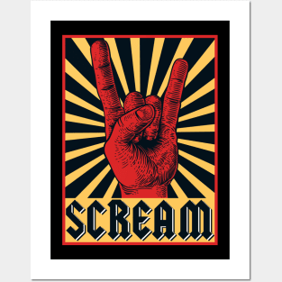 Scream Posters and Art